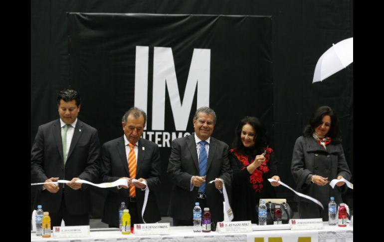 José Palacios Jiménez, secretario de Desarrollo Económico de Jalisco, inaugura la feria empresarial. EL INFORMADOR / A. Hernández