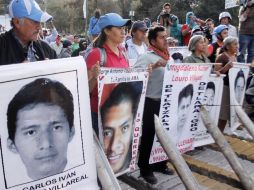 Los familiares de los desaparecidos no cesan su búsqueda y movilizaciones en Guerrero. AFP / J. Guerrero