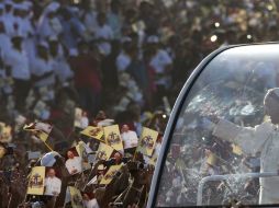 El Papa pide los cristianos de Sri Lanka que se mantengan firmes en la fe y contribuyan a la paz. AP / A. Tarantino