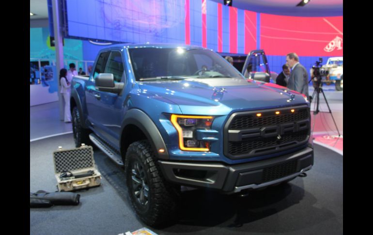 La Ford Raptor, de RAM, en el Salón del Automóvil de Detroit. EL INFORMADOR / S. Oliveira