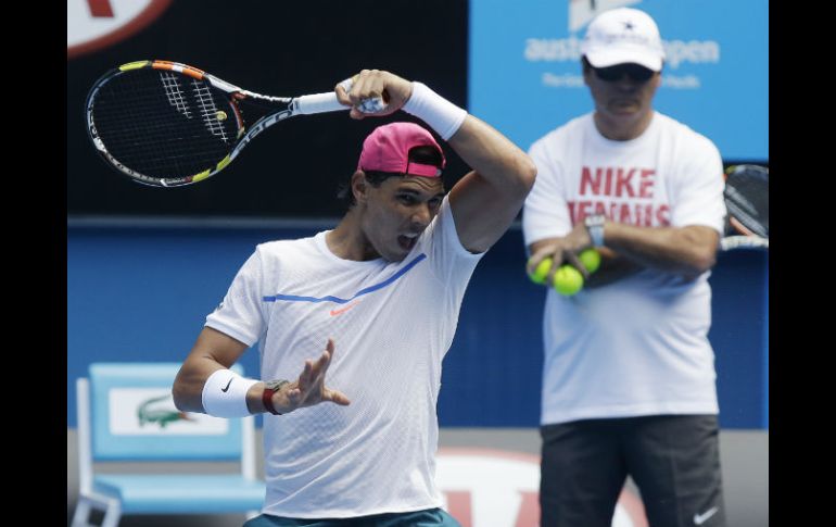 El zurdo de Manacor defiende en Melbourne la Final del año pasado. El H2H domina a Youzhny 11-4. AP / M. Baker