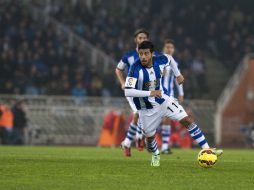 Carlos Vela lleva 55 goles anotados y 35 pases para gol en tres temporadas y media con la Real Sociedad. MEXSPORT / A. Sánchez