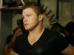 Saúl 'Canelo' Álvarez ya entrena en San Diego listo para medirse a otro boxeador. EL INFORMADOR / ARCHIVO