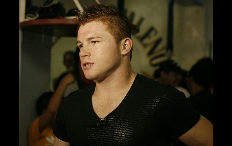 Saúl 'Canelo' Álvarez ya entrena en San Diego listo para medirse a otro boxeador. EL INFORMADOR / ARCHIVO