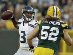 El juego anterior entre estas dos escuadras fue fácilmente ganado por Seattle, encabezado por el quarterback Russell Wilson (3). AP / M. Gash