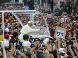 Francisco impuso récord mundial para una misa papal con su poderoso mensaje. EFE / J. Kristine