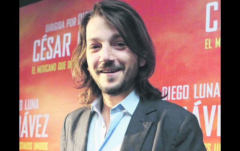 Diego luna. Estuvo presente en el foro 'El cine, un compromiso social'. SUN /