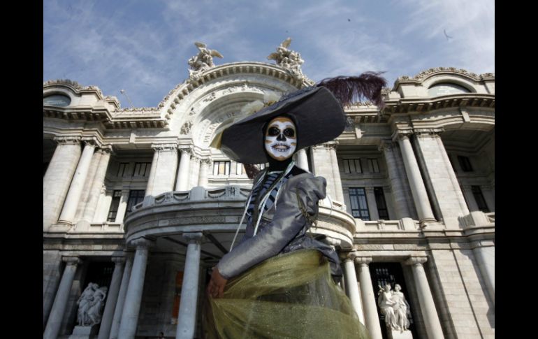 José Guadalupe es también recordado por su persnaje La Catrina. NTX / ARCHIVO