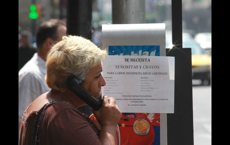 El desempleo de los hombres sigue siendo significativamente más bajo que el de las mujeres. EL INFORMADOR / ARCHIVO