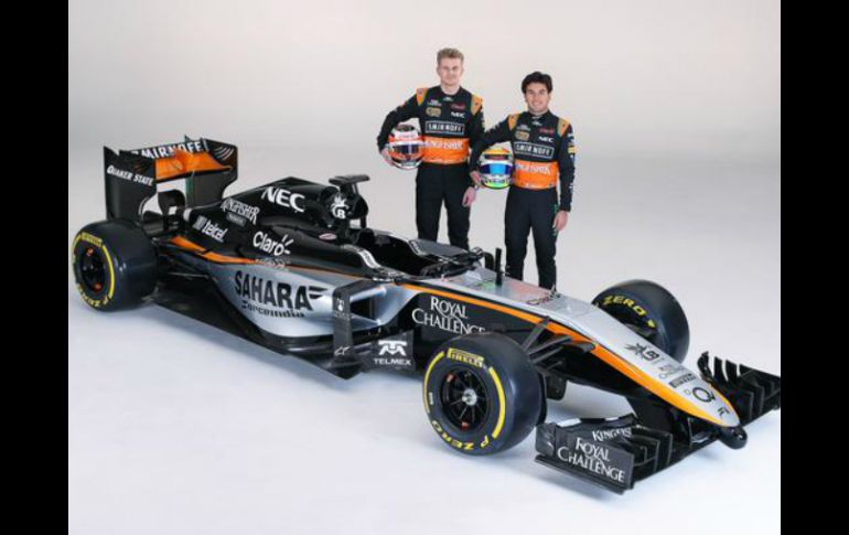 Nico Hulkenberg y Sergio Pérez serán los encargados de dar resultados a la escudería. TWITTER / @ClubForce