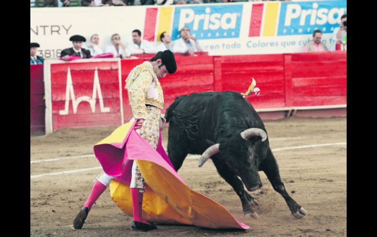 Alejandro Talavante. El español actuará al lado de Joselito Adame y Ernesto Javier 'El Calita', el 17 de febrero. EL INFORMADOR / E. Flores