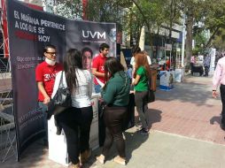 Este viernes se inauguró la Feria de las Universidades, que se llevará acabo hasta el sábado en el andador Chapultepec. FACEBOOK / Instituto Jalisciense de la Juventud