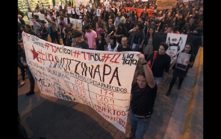 Desde la mañana del lunes habrá marchas desde cuatro puntos de la ciudad. EL INFORMADOR / ARCHIVO