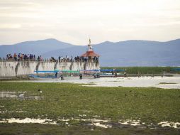 La cantidad de agua que ha perdido el lago natural más grande en el país equivale a 270 millones de metros cúbicos. EL INFORMADOR / ARCHIVO