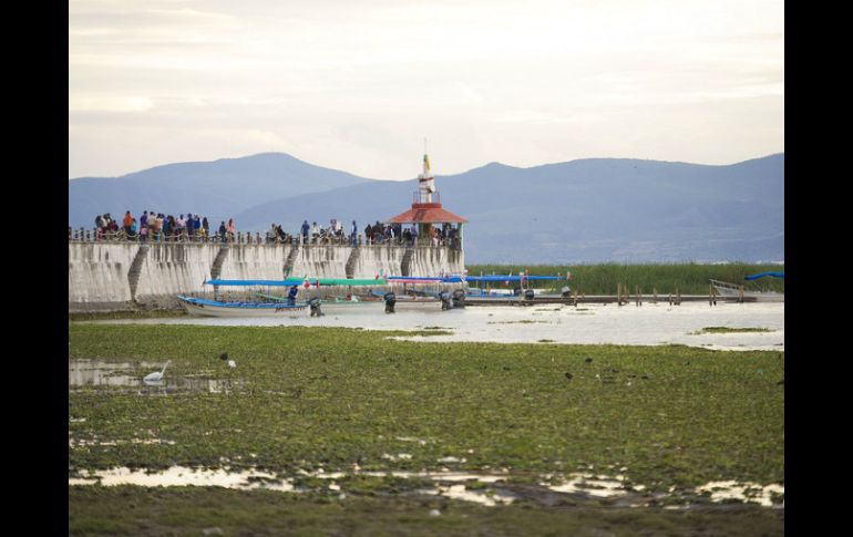 La cantidad de agua que ha perdido el lago natural más grande en el país equivale a 270 millones de metros cúbicos. EL INFORMADOR / ARCHIVO