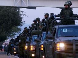 Autoridades confían en que la presencia del Ejército calme el clima de inseguridad. NTX / ARCHIVO