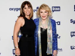 Melissa Rivers, hija de Joan Rivers, demanda a la clínica Yorkville Endoscopy por negligencia médica grave. AP / ARCHIVO