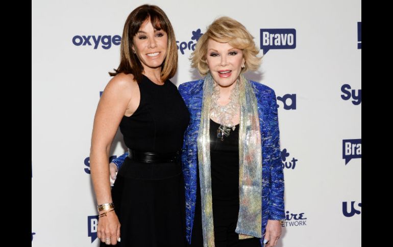 Melissa Rivers, hija de Joan Rivers, demanda a la clínica Yorkville Endoscopy por negligencia médica grave. AP / ARCHIVO