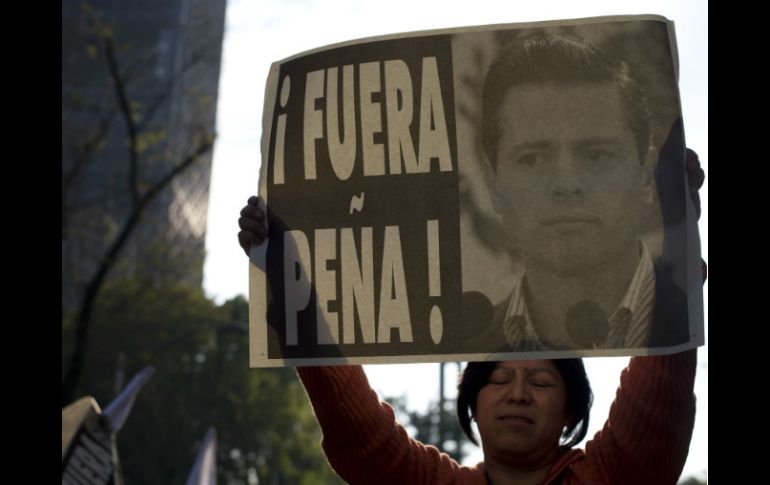 Organizadores aseguran que la manifestación de los familiares de los normalistas de ayer salió muy bien. AP / R. Blackwell