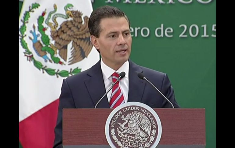 ''No hemos sido ajenos al dolor que ha generado este caso'', asegura el Presidente Peña Nieto. YOUTUBE / Gobierno de la República