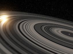 J1407 es mucho más grande que Júpiter o Saturno y entre sus anillos existen huecos donde se forman satélites. NTX / Europa Press