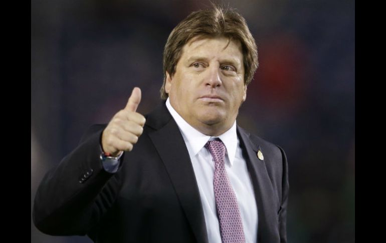 Miguel Herrera se dijo consciente de los retos y afirmó estar dispuesto a cumplirlos. AP / ARCHIVO