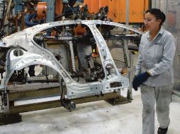 En 2014, México exportó 2 millones 642 mil 887 automóviles. BLOOMBERG  /