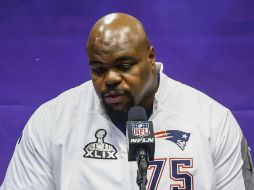 Vince Wilfork es uno de los elementos que estuvo en el bicampeonato de los Patriotas hace una década. EFE / T. Maury