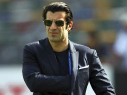 Figo está en la terna con Blatter, van Praag y el príncipe jordano. EFE / ARCHIVO