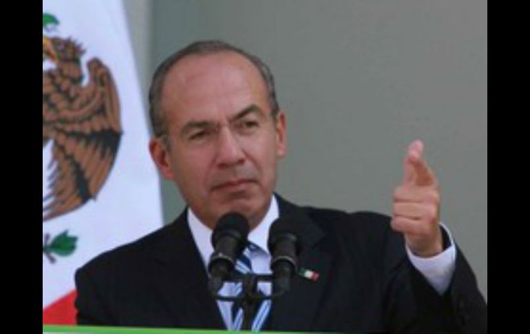 El ex presidente, Felipe Calderón, asegura que Juan Molinar Horcasitas miente. EL INFORMADOR / ARCHIVO