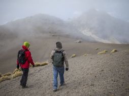 Por primera vez en una década, esta temporada en el Nevado de Colima no hubo nieve. EL INFORMADOR / ARCHIVO