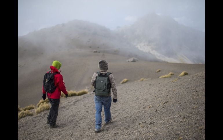 Por primera vez en una década, esta temporada en el Nevado de Colima no hubo nieve. EL INFORMADOR / ARCHIVO