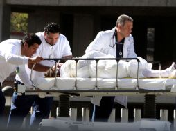 Los heridos fueron trasladados a los hospitales de Balbuena, ABC Santa Fe, Enrique Cabrera, Xoco y Mocel. SUN / A. Hernández