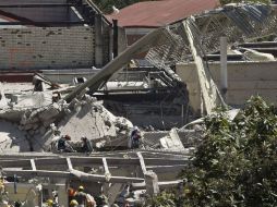 Nueve niños están en situación delicada por la explosión en el Hospital Materno Infantil. AFP / R. Schemidt