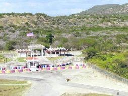 BAHÍA DE GUANTÁNAMO. Puerta noreste de la frontera de Cuba con la Base Naval estadounidense. AP /