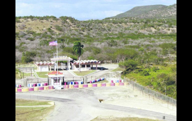 BAHÍA DE GUANTÁNAMO. Puerta noreste de la frontera de Cuba con la Base Naval estadounidense. AP /