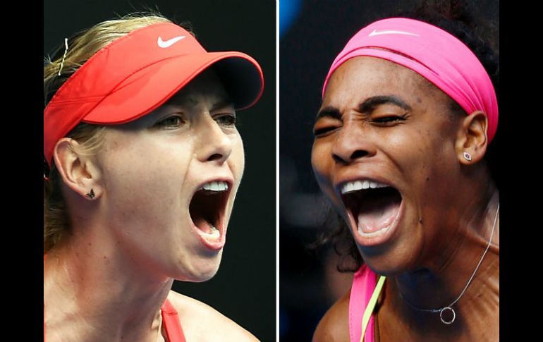 Maria Sharapova no vence a Serena Williams desde 2004. EFE / M. Nagi/F. Singer