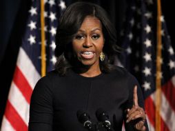 La primera dama Michelle Obama respalda el llamado que se hace a productores de cine y televisión. AP / J. Martin