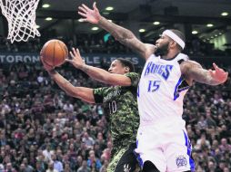 DeMarcus Cousins, de los Kings de Sacramento, durante un partido contra los Raptors de Toronto. AP / N. Denette