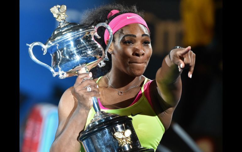 Este triunfo supone el segundo Grand Slam consecutivo para la pequeña de las hermanas Williams. AFP / P. Crock