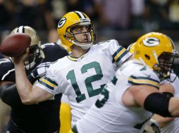 Rodgers completó 341 pases de 520 intentos, con cuatro mil 381 yardas ganadas. AP / ARCHIVO