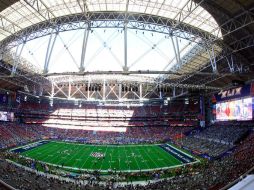 Imagen del estadio antes de dar comienzo al Super Bowl. AP / J. Squire