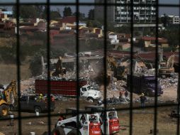 Este domingo terminaron los trabajos de demolición en el Hospital Materno Infantil. AP / ARCHIVO