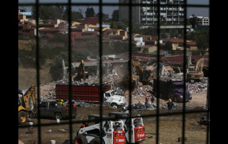 Este domingo terminaron los trabajos de demolición en el Hospital Materno Infantil. AP / ARCHIVO