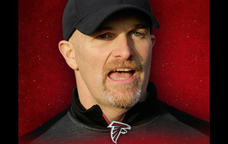 Dan llega en sustitución de Mike Smith, quien salió del cuadro de Atlanta a finales de diciembre. TWITTER / @Atlanta_Falcons