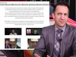 Chumel Torres mostró el comunicado en su nuevo ''vlog''. YOUTUBE / El Pulso De La República