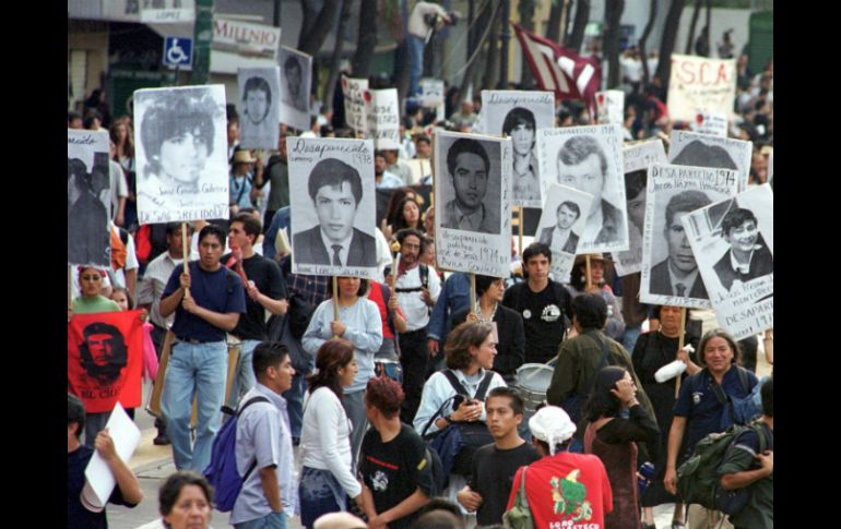 Cada año se realizan manifestaciones para recordar a quienes murieron durante el movimiento. NTX / ARCHIVO