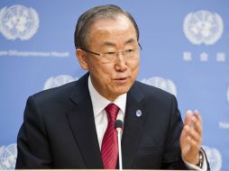 Ban Ki-moon urge a los gobiernos del mundo a redoblar esfuerzos en el combate al terrorismo. AP / ARCHIVO