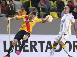 El partido de vuelta se jugará el próximo martes 10 de febrero en el estadio Hernando Siles de La Paz. EFE / U. Basurto