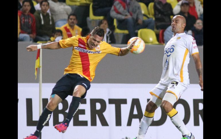 El partido de vuelta se jugará el próximo martes 10 de febrero en el estadio Hernando Siles de La Paz. EFE / U. Basurto